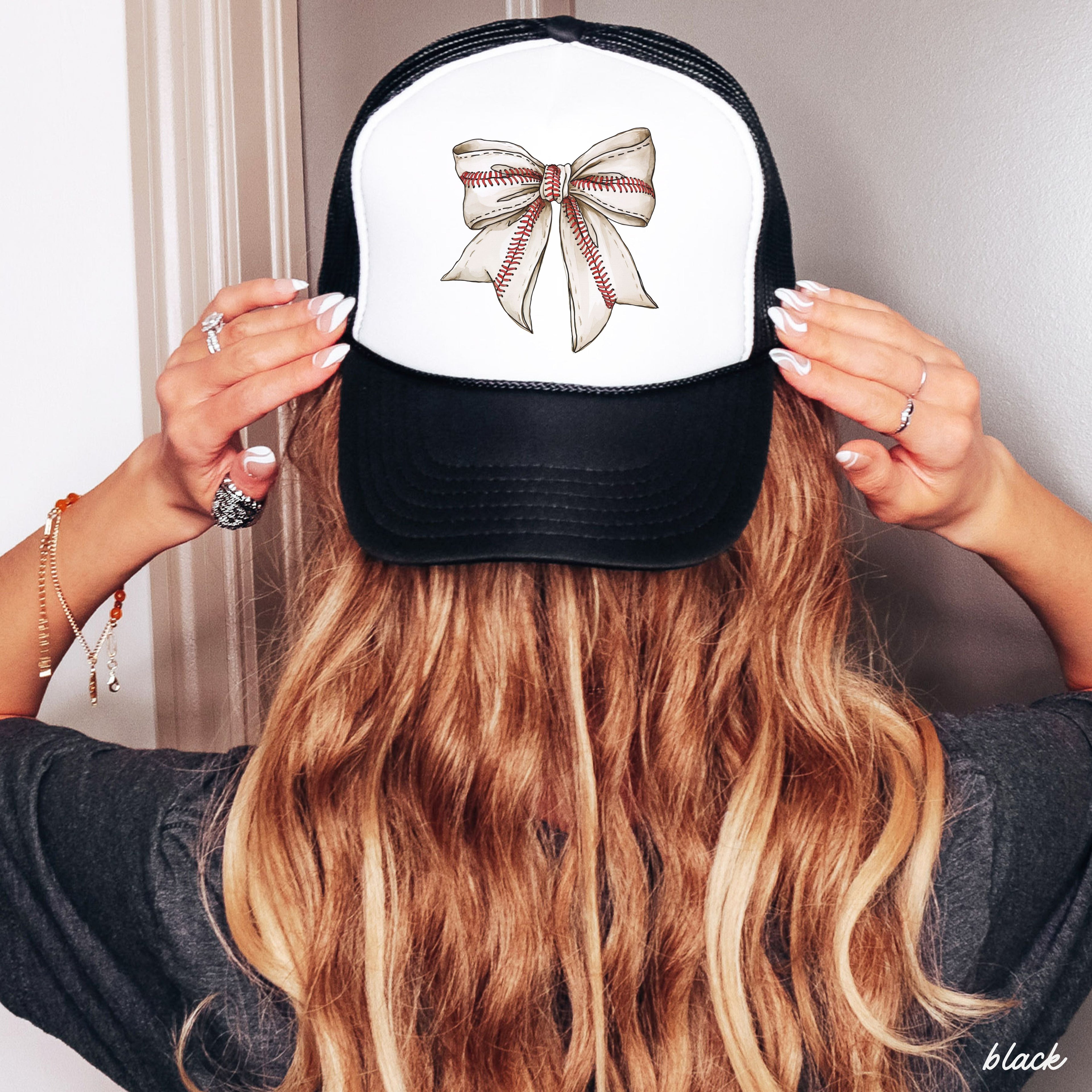 Baseball Coquette Trucker Hat *9 Colors