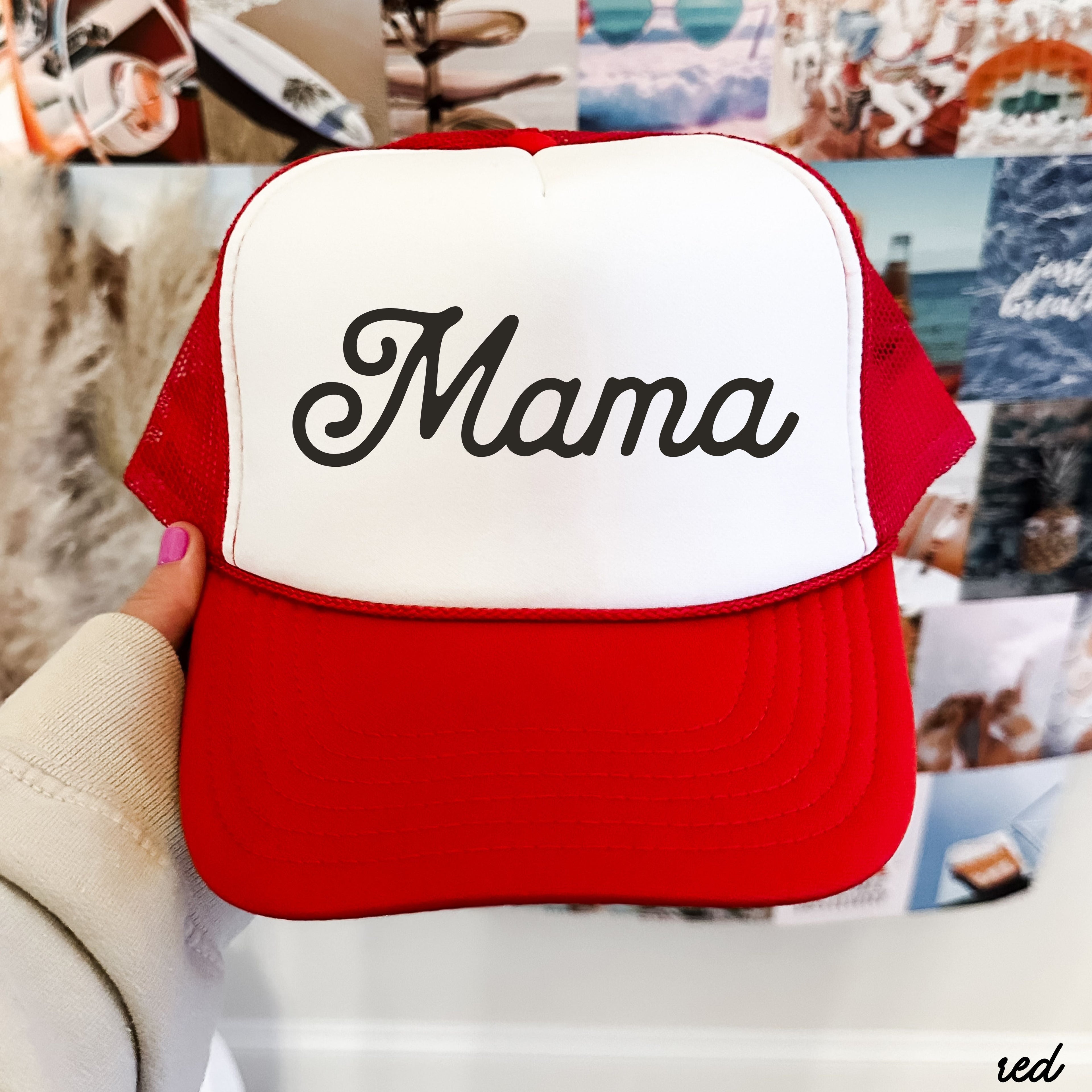Mama Pocket Trucker Hat *10 Colors