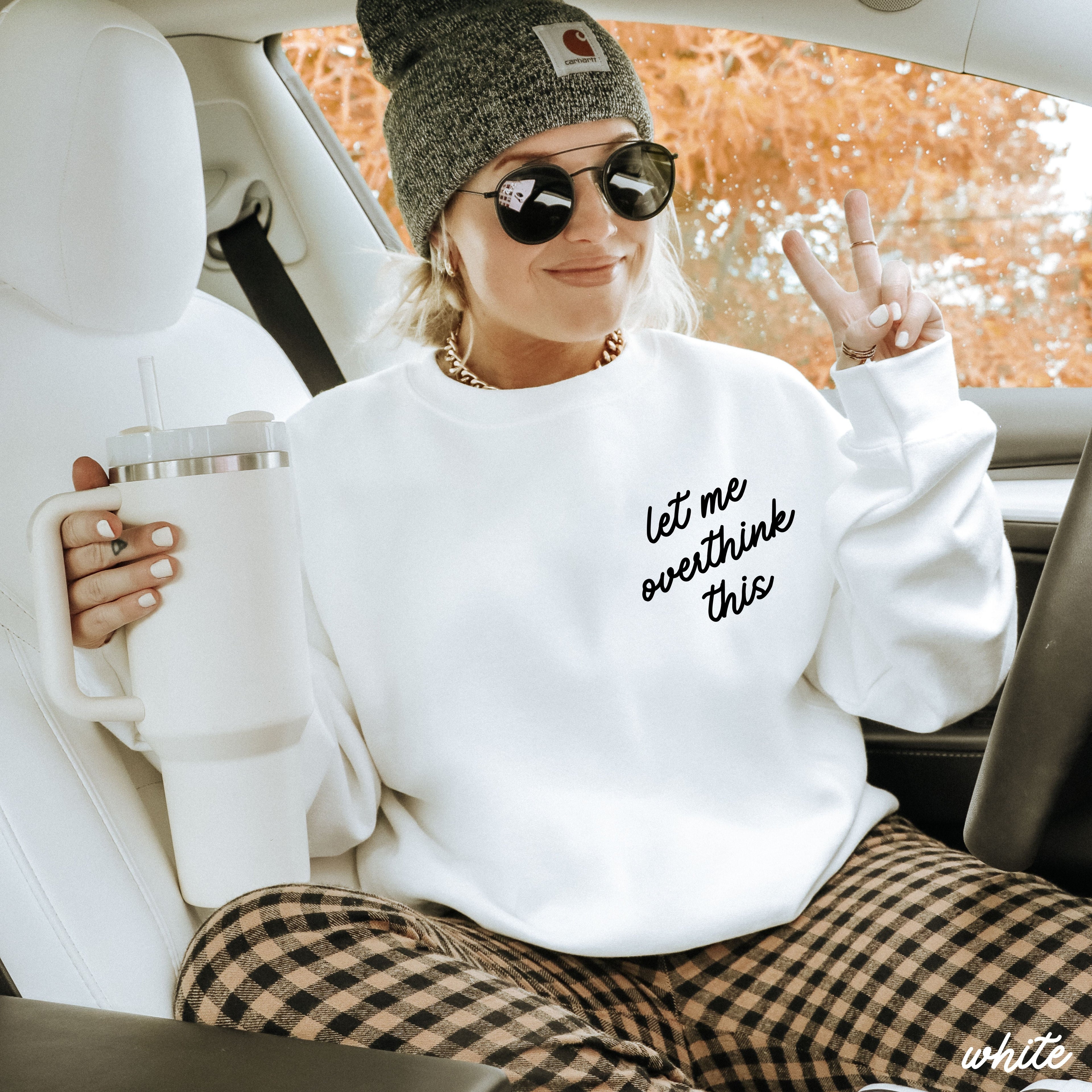 Let Me Overthink This Sweatshirt *9 Colors (S-3X)