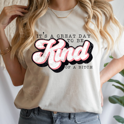 Great Day To Be Kind Of A B**** Tee - Preorder